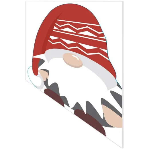 Servietten gestanzt - Schwedischer Zwerg