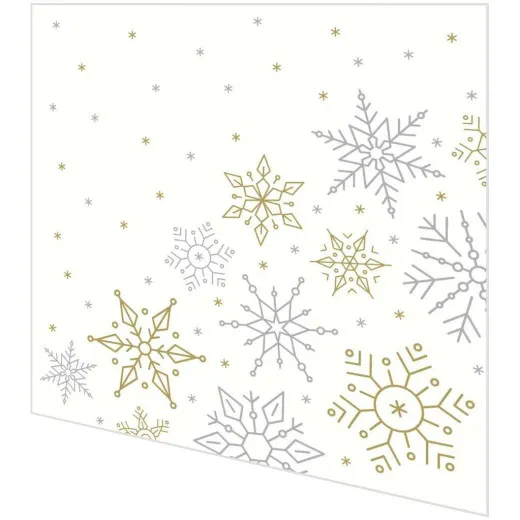 Servietten - Glitzernder Schnee