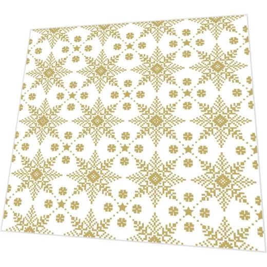 Servietten - Goldener Schnee