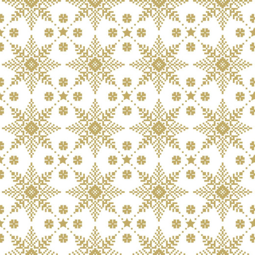 Servietten - Goldener Schnee