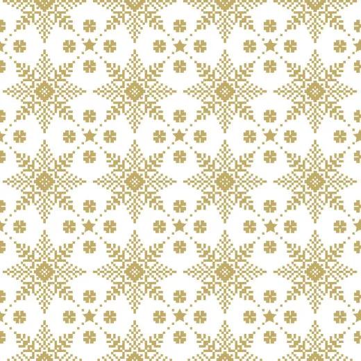 Servietten - Goldener Schnee