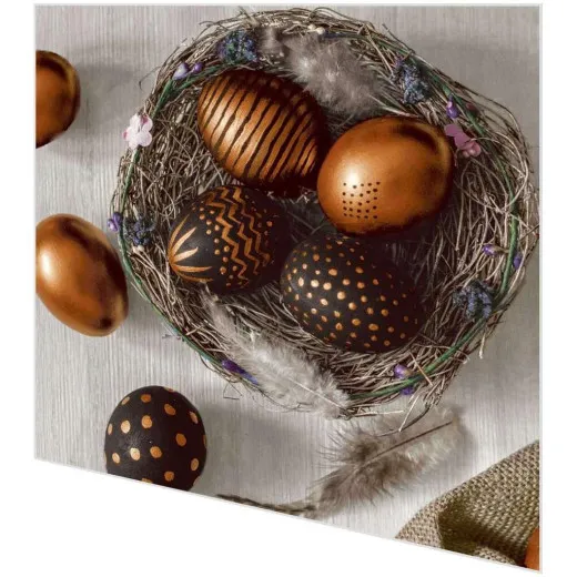 Servietten - Goldenes Nest
