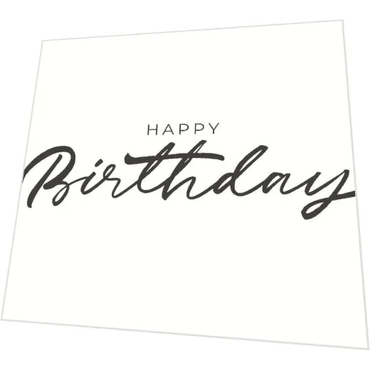 Servietten - Happy Birthday - Geburtstag