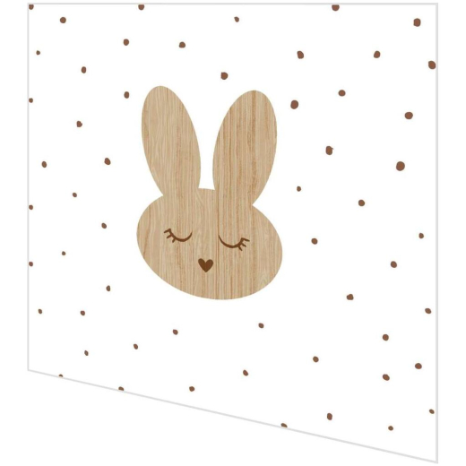 Servietten - Hase auf Holz