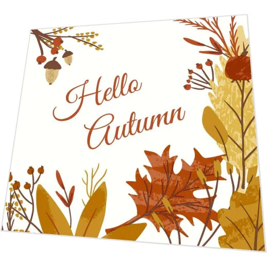 Servietten - Hello Autumn