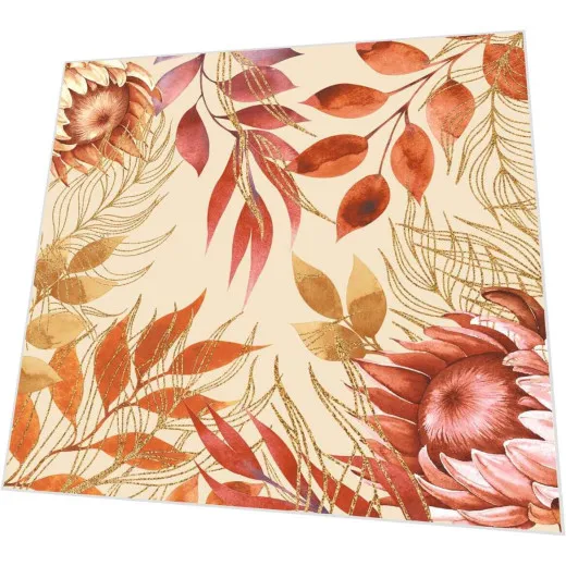 Servietten - Herbstblüte