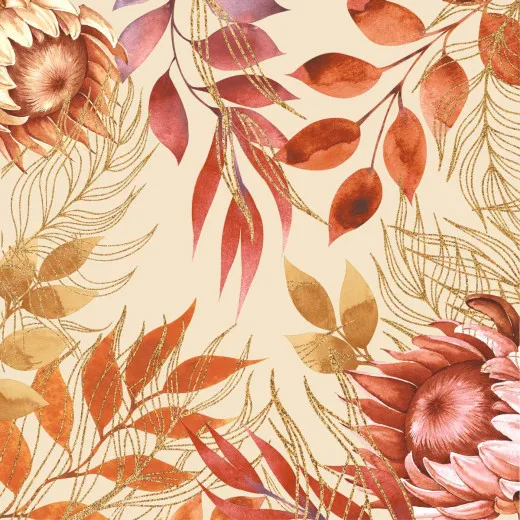 Servietten - Herbstblüte