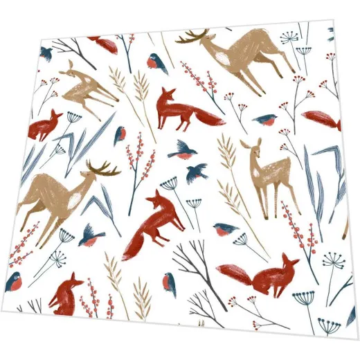 Servietten - Herbsttiere