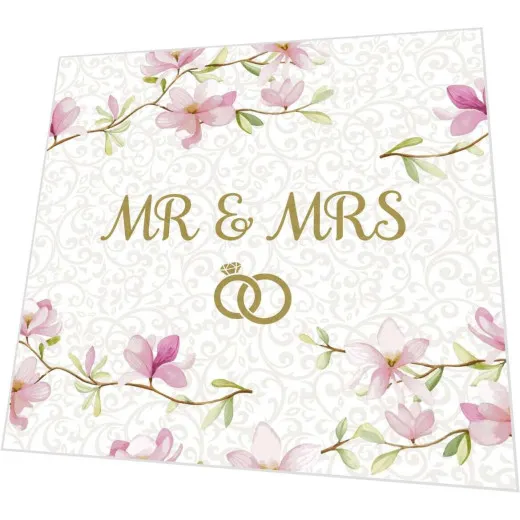 Servietten - Hochzeitstag