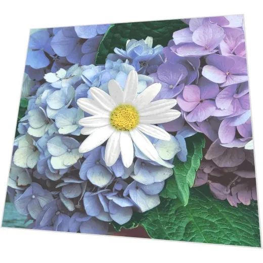 Servietten - Hortensien mit Blume