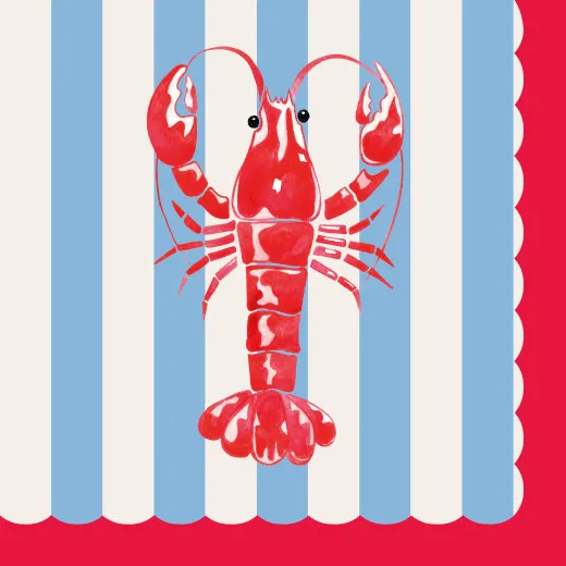 Servietten - Hummer Flusskrebs