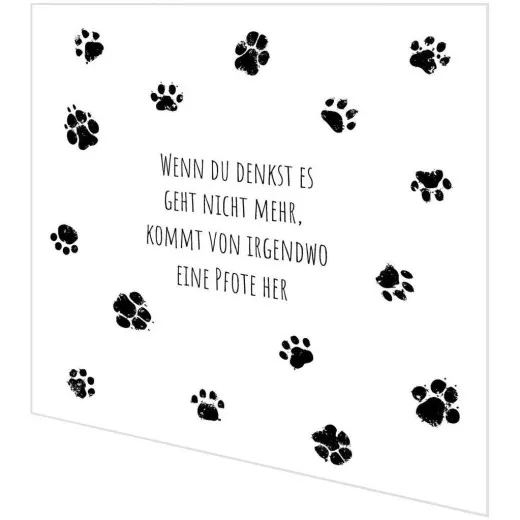 Servietten - Hundepfoten