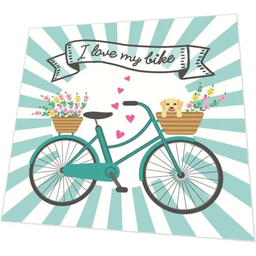 Servietten - I love my bike