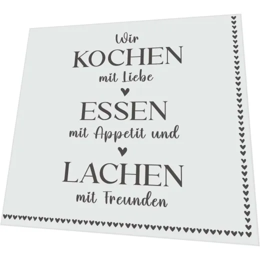 Servietten - Kochen, Essen, Lachen