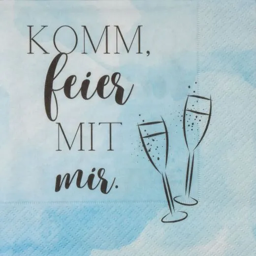Servietten - Jugendweihe feier mit mir Servietten - Jugendweihe feier mit mir