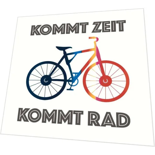 Servietten - Kommt Zeit, kommt Rad