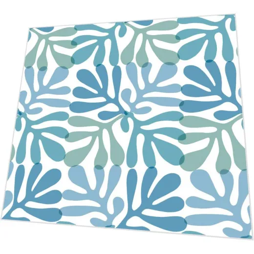 Servietten - Koralle blau