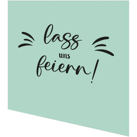 Servietten - Lass uns feiern