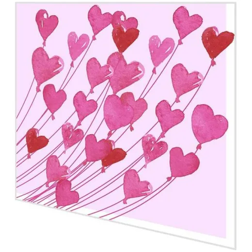 Servietten - Liebesballons