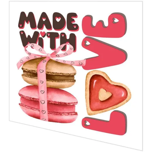 Servietten - Made with love