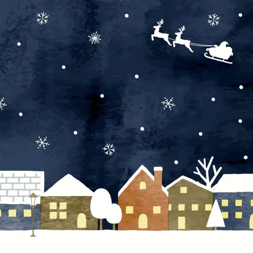 Servietten - Magische Nacht