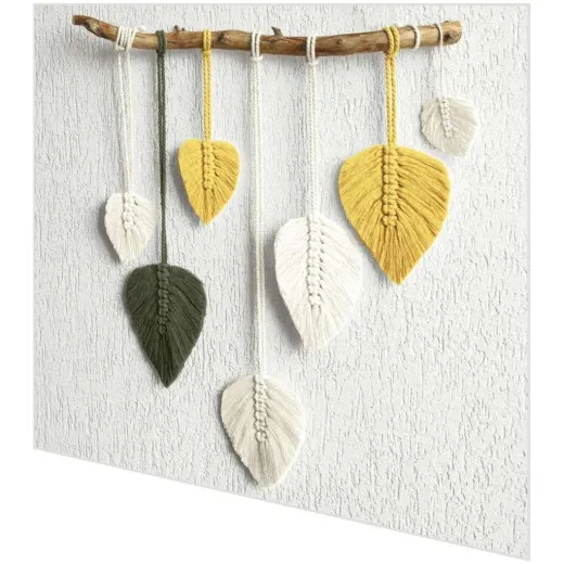 Servietten - Makramee-Saison