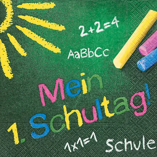 Napkins - Mein erster Schultag Napkins - Mein erster Schultag
