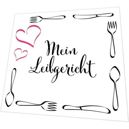 Servietten - Mein Leibgericht