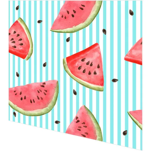 Servietten - Melone auf Streifen