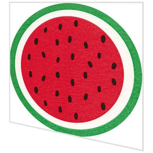 Servietten gestanzt - Melone