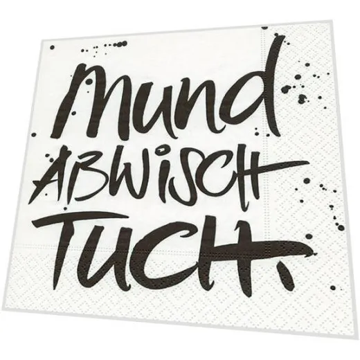 Servietten - Mundabwischtuch