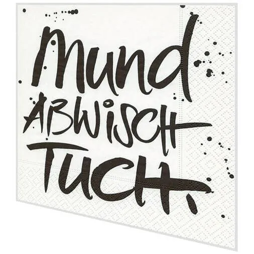 Servietten - Mundabwischtuch