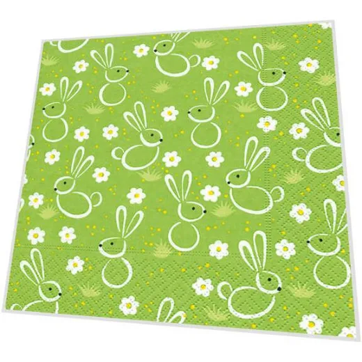 Servietten - Osterwiese