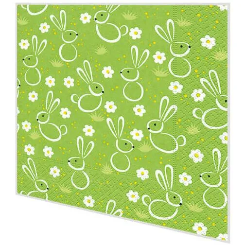 Servietten - Osterwiese