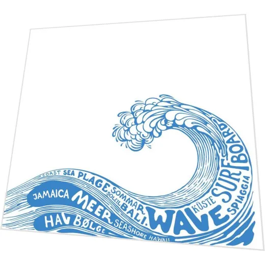 Servietten - Ozeanwellen