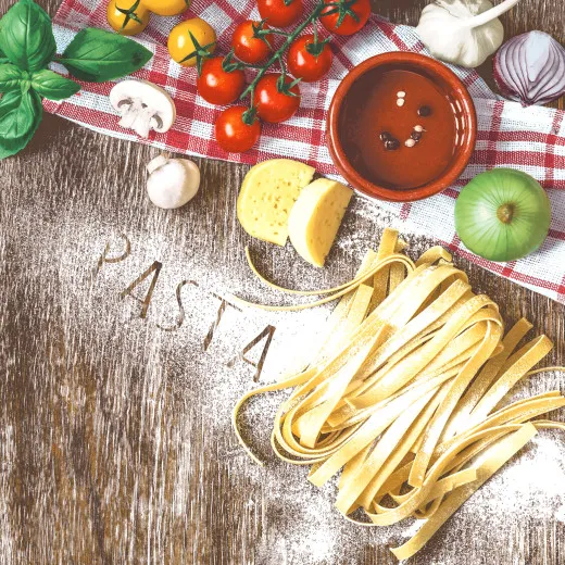 Servietten - Pastazeit Nudeln