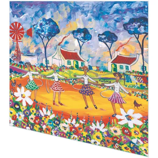 Servietten Portchie - Die Hula-Hoop Girls