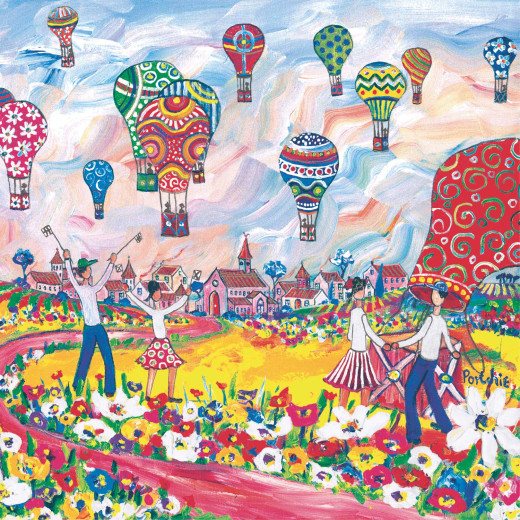 Napkins Portchie - Childre's Festival in Dinkelsbühl