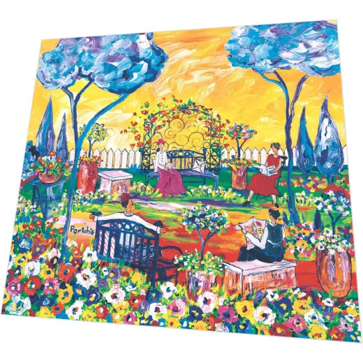 Servietten Portchie - Im Garten lesen