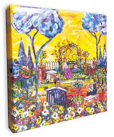 Servietten Portchie - Im Garten lesen