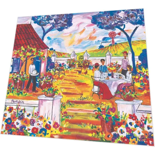 Servietten Portchie - Mittagessen im Garten