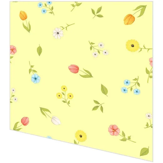 Servietten mit Prägung - Kleine Blumen