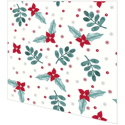 Servietten mit Prägung - Weihnachtsstern