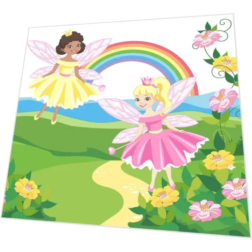 Servietten - Prinzessin Fee