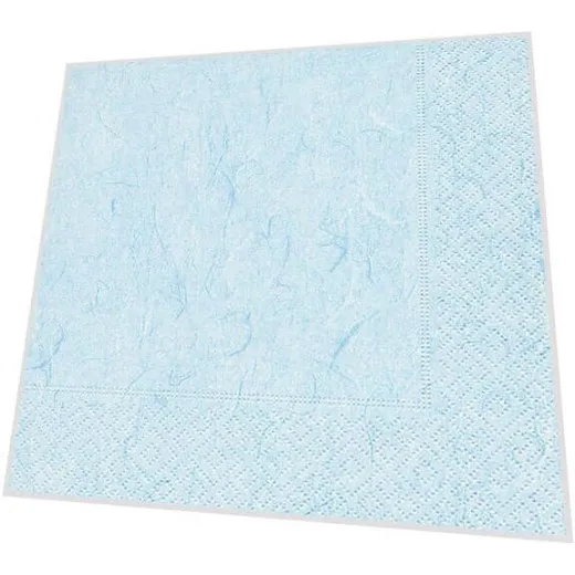 Servietten - Pure pastellblau