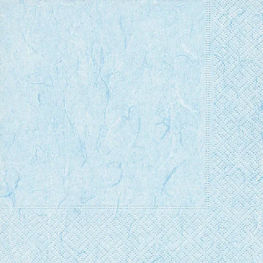 Servietten - Pure pastellblau