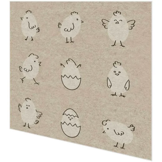 Servietten - Küken - 100% Recycling