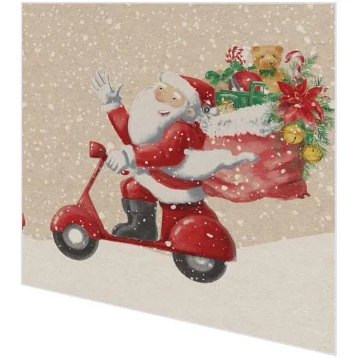 Servietten - Santa liefert - 100% Recycling