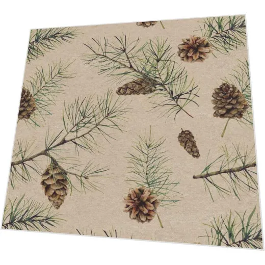 Servietten - Tannenzapfen - 100% Recycling