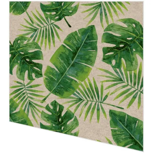 Servietten - Tropische Blätter - 100% Recycling